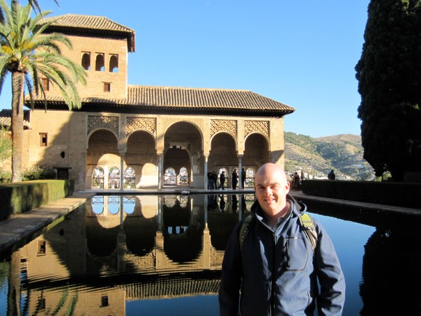 À l'Alhambra de Grenade, en Espagne, en octobre 2010.