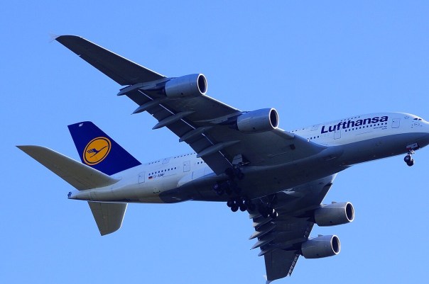 Imagine générique d’un avion de Lufthansa